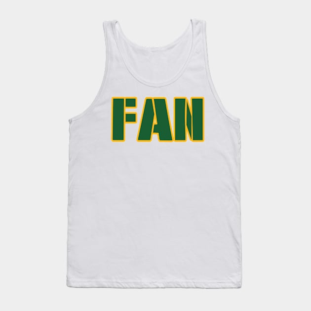 Green Bay LYFE Football SUPER FAN!!! Tank Top by OffesniveLine